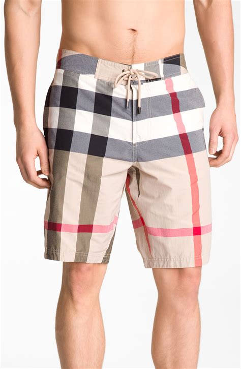 replica burberry mens shorts|men short shorts black cotton.